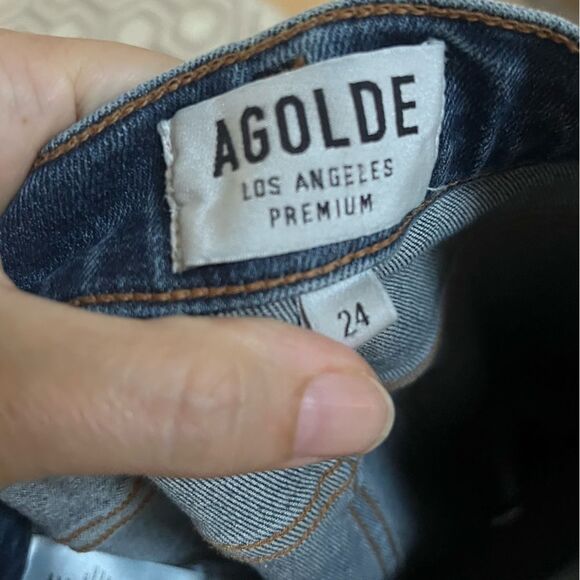 AGOLDE Sophie High Rise Skinny Crop 24 - Picture 11 of 14